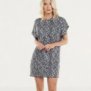 French Connection Aatami Embellished T-Shirt Dress